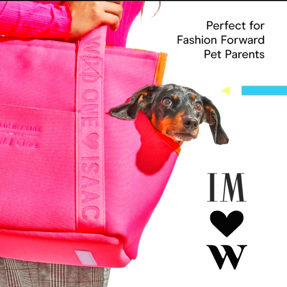 Isaac Mizrahi Wild Ones Dog Tote